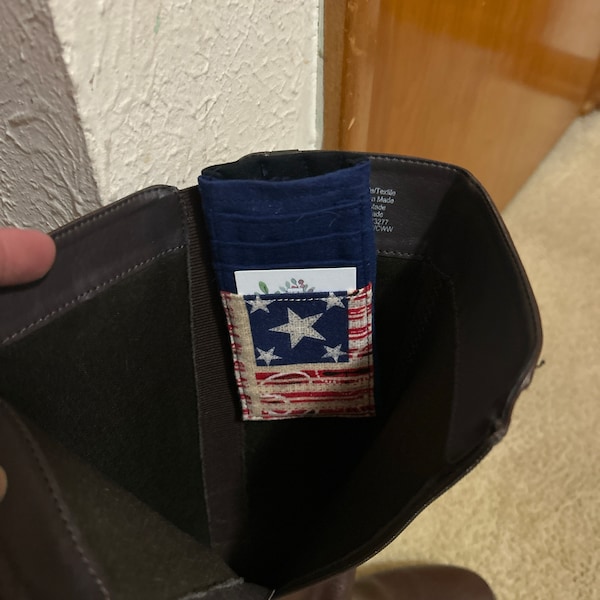 Boot Phone-wallet - Clips Inside Your Boot - Etsy