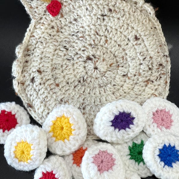 Chicken Memory Crochet Pattern English Pdf. Original Stitchedbyshari ...