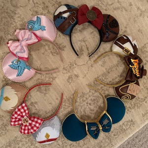Indiana Jones Inspired Mouse Ears Mickey Ears Headband  display picture 1