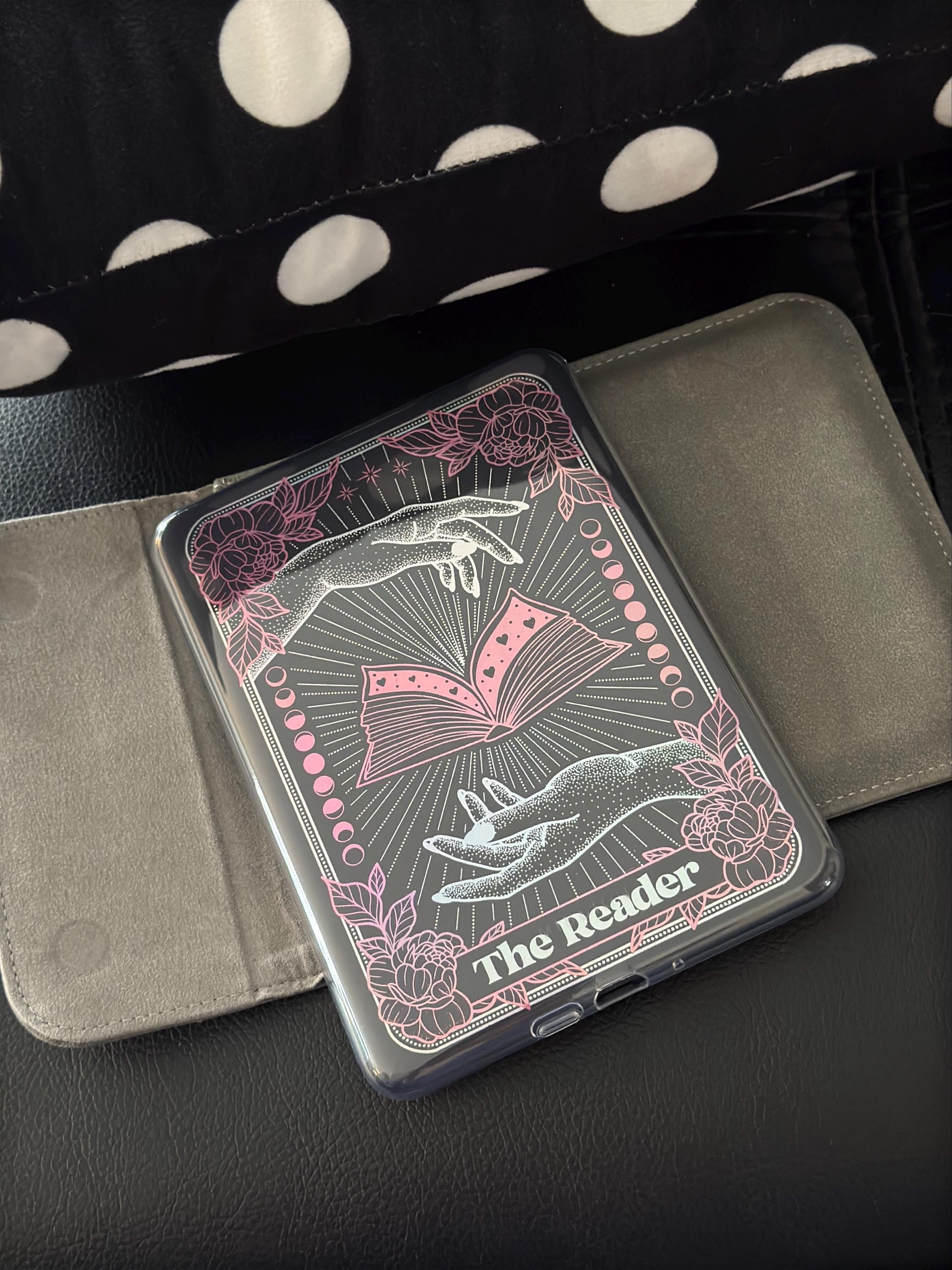 The Reader Tarot Card Kindle Paperwhite Clear Case Insert