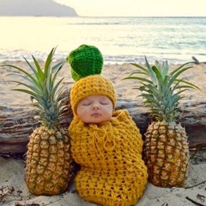 Pineapple Newborn Outfit Newborn Pineapple Prop Crochet Fruit Outfit baby Fruit Costume Hawaiian Theme Baby Shower Gender Neutral Prop Etsy Canada