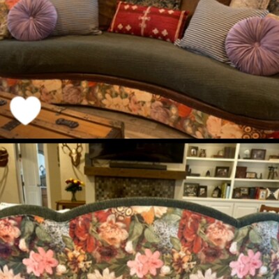 Poppy Bloom Tapestry Quilted Sofa Cover NCU0DQQ0476 main image 0
