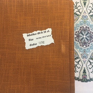 28 Count Evenweave EVA Ubelhor Fabric for Needework - Etsy