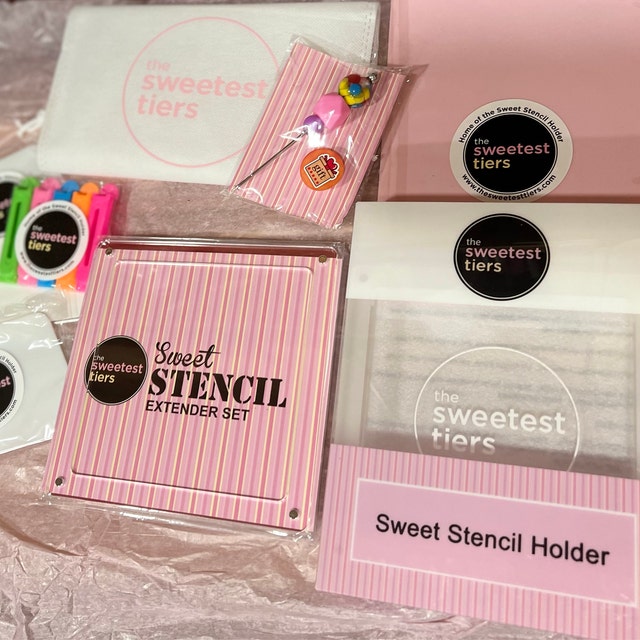 The Sweetest Tiers PLUS Stencil Holder Extender