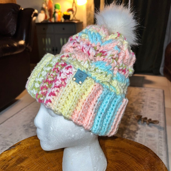 CROCHET PATTERN / Alpine Cabled Toque & Cowl - Etsy