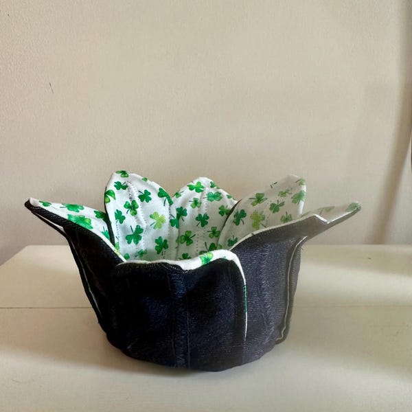 Fabric Basket Sewing Pattern and Tutorial, Pdf, Sew Basket in 3 Sizes ...