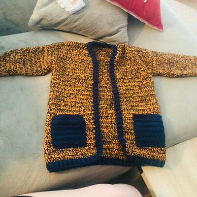 The Coffeeshop Cardigan PDF DIGITAL DOWNLOAD Crochet Pattern, Cozy ...