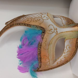 27-Piece Vintage Masquerade Mask Set - Gold, Silver, Bronze Venetian Masks For Parties