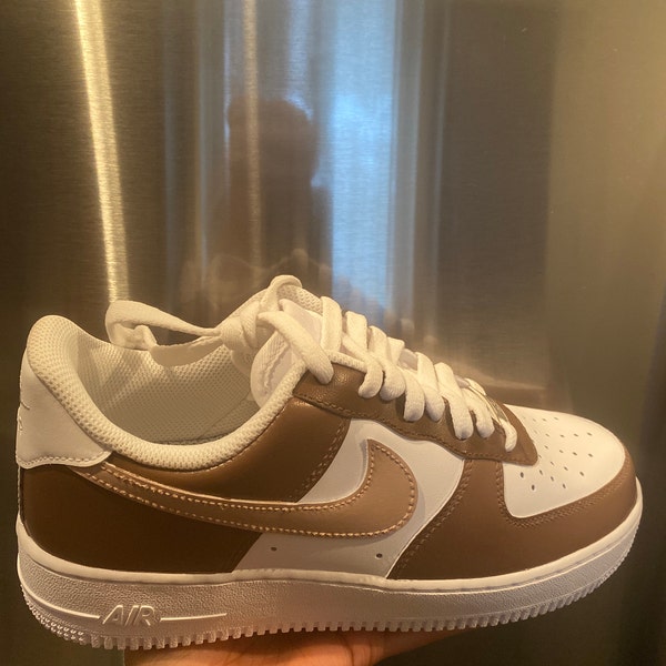 custom cheetah air force ones