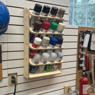 Rattle Can Rack Spray Paint Holder Downloadable Digital Files for Cnc ...