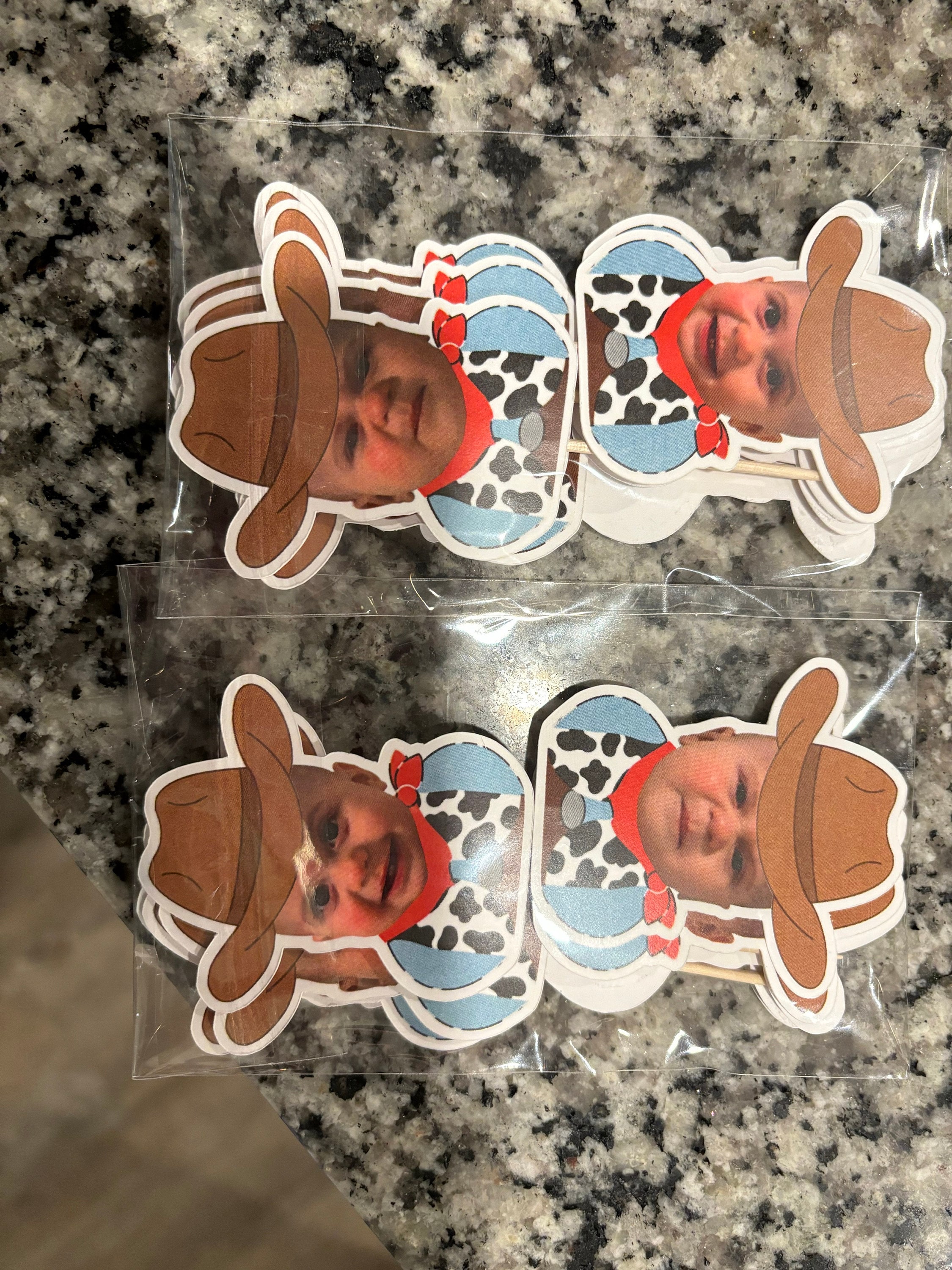 cowboy cupcake toppers | western birthday party decorations | my first rodeo birthday party supplies | cowboy 1st birthday | western party
