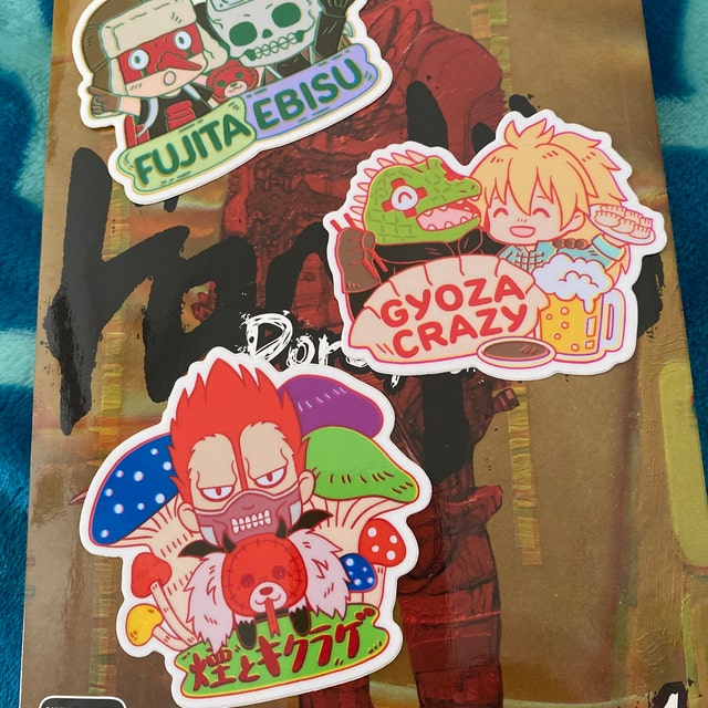 Dorohedoro En X Kikurage Die Cut Vinyl Sticker - Etsy