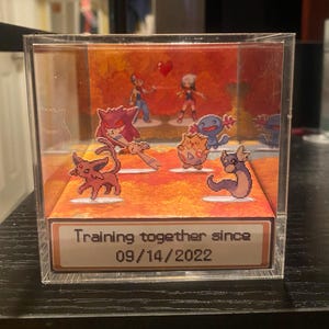 CUSTOMIZABLE Pokemon Fall Anniversary /valentine's Box