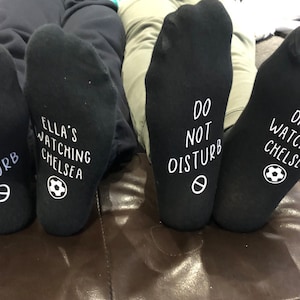 Personalised Do Not Disturb Liverpool Name Socks Printed and ...