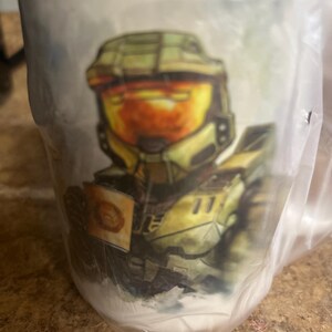 Halo Inspired Coffee Mug  Watercolor Style Master Chief Inspired Design   15 Oz Ceramic  Gamer Gift  Sci-fi Coffee Cup  Xbox Fan Gift - Etsy