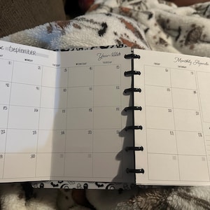 A6 PROJECT PLANNER Printable Ring Planner Insert PDF Simple Theme - Etsy