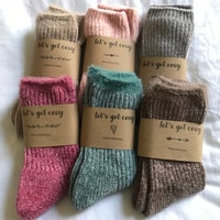 Cosy Socks, Cozy Socks, Socks, Warm Fuzzy Socks, Slipper Socks, Cute ...