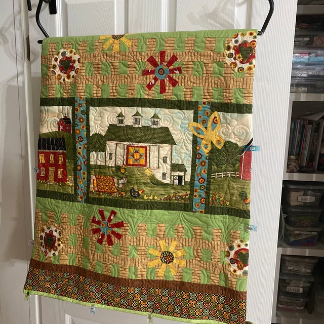 The Quilt Keeper over-the-door quilt rack is here! - The Jolly Jabber  Quilting Blog