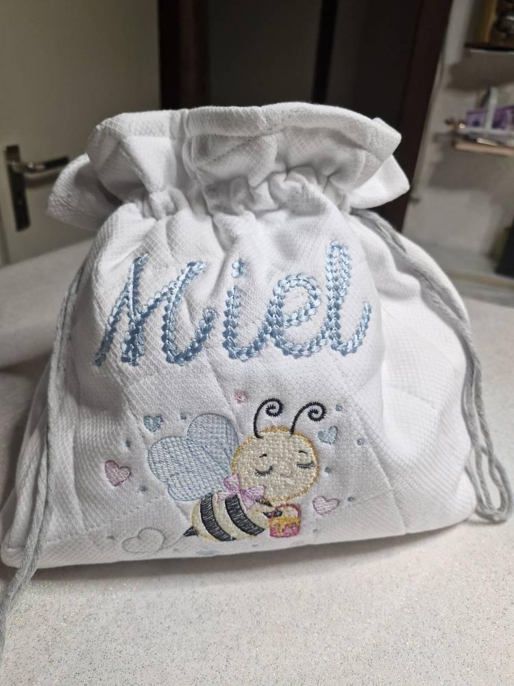 Customer project using Extra Bold Chain Stitch Handwritten Font Cookie embroidery design