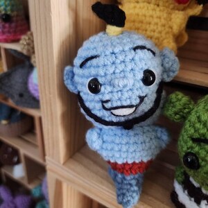 Crochet Pattern for Magic Lamp Boy, Cheeky Monkey and Lamp Spirit