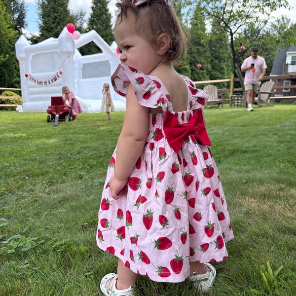 Ivory Sunflower Bloom Baby Dress