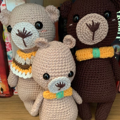 Amigurumi Pattern Crochet Goldilocks and the Three Bears PDF Englishus ...