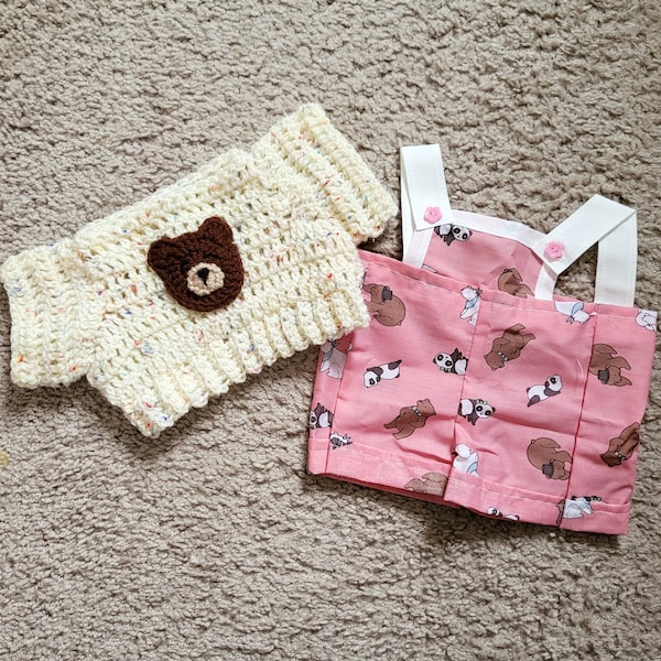 build a bear frog with overalls