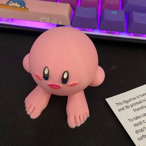 Kirby Without Shoes 3D Printed Figure