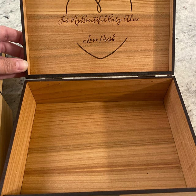 LOVELY BOX❤︎ Amazon.com: Naimo Rhinestone Heart Shaped Ring Box with LED