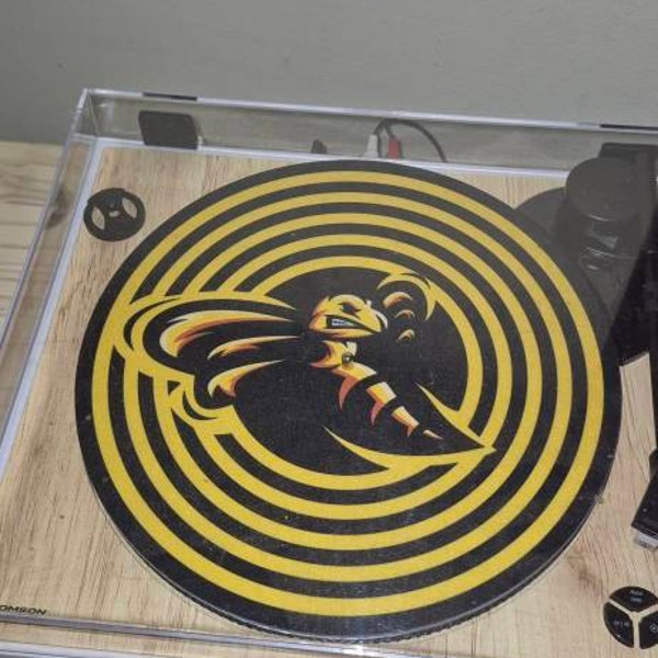 Time Machine Pressed Felt Turntable Slipmat Accesory Vinyl Record