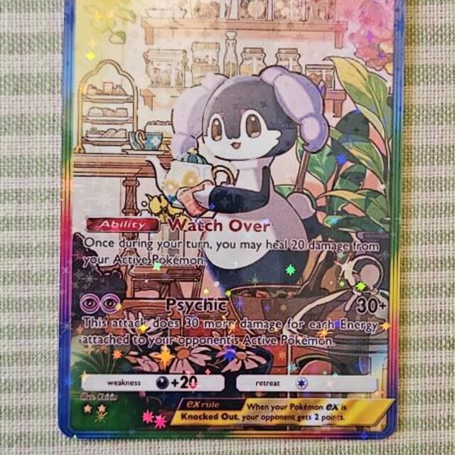 Indeedee EX B1 / Mega Rising / Pokemon Tcg Quality Custom Card - Etsy