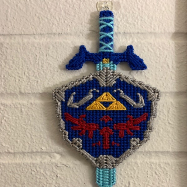 Master Sword and Hylian Shield - PDF Cross Stitch Pattern! - Etsy