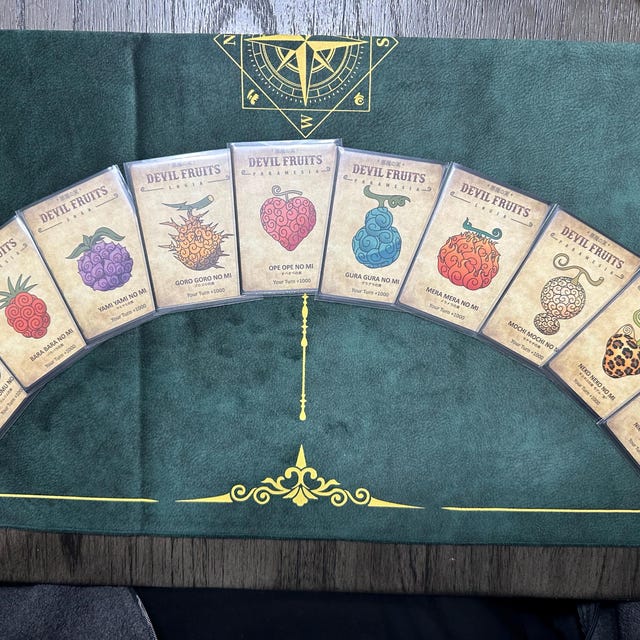 Custom Devil Fruits DON Cards: One Piece TCG Fanart Set - Etsy Canada