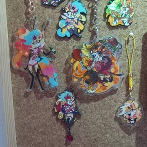 ベルゼブブの肖像画入りエナメルピン | ヘルヴァボス ファンアート