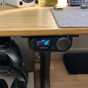 Steelseries Nova Pro Wireless under-desk mounting brackets Arctis Nova Pro mount