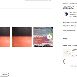 Etsy buyer added a photo of their purchase