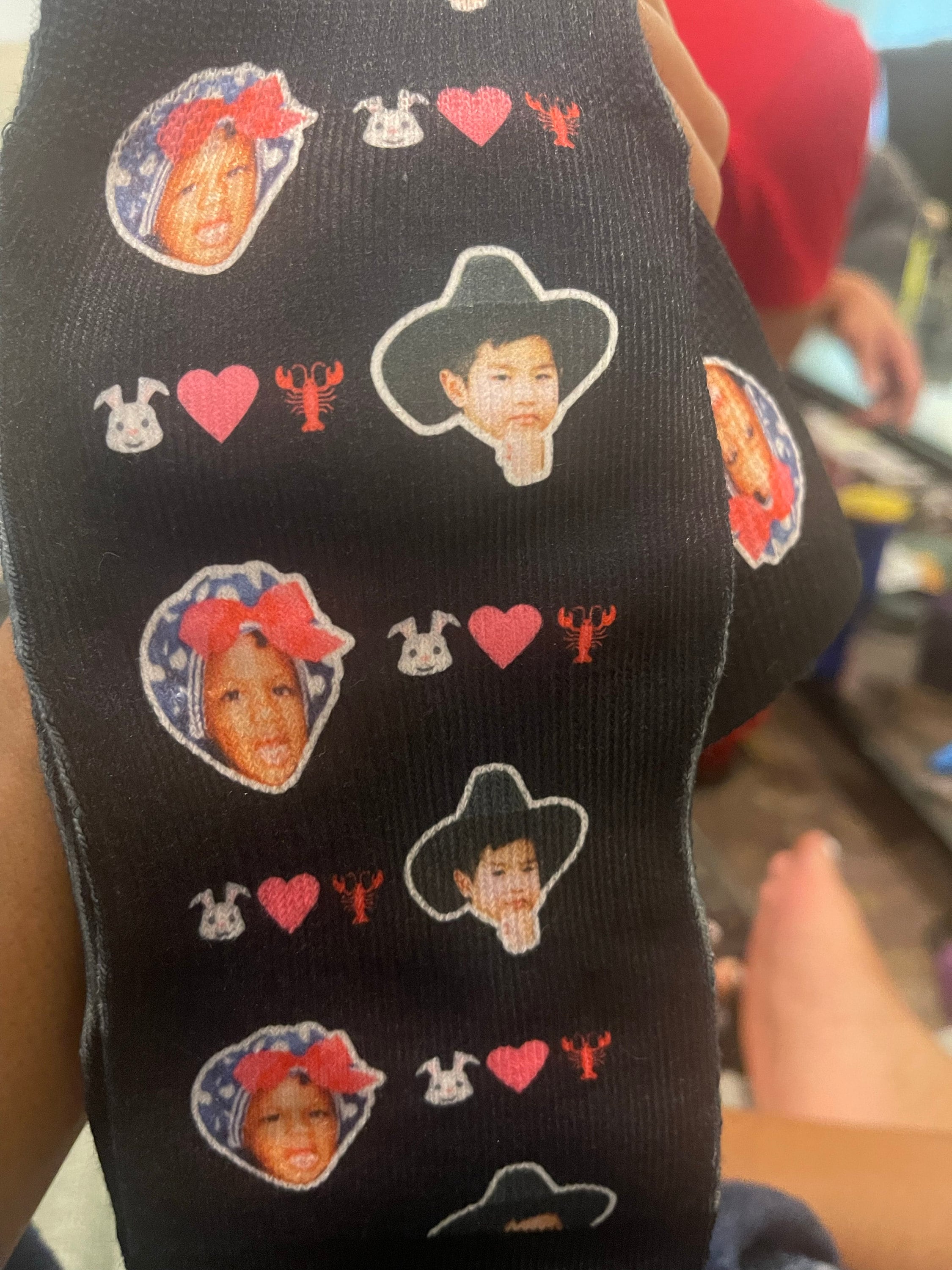 Custom Face Socks, Personalized Photo Socks, Personalized Gift, Father&#39;s Day Gift, Groomsmen Socks, Funny Picture Socks, Face On Socks