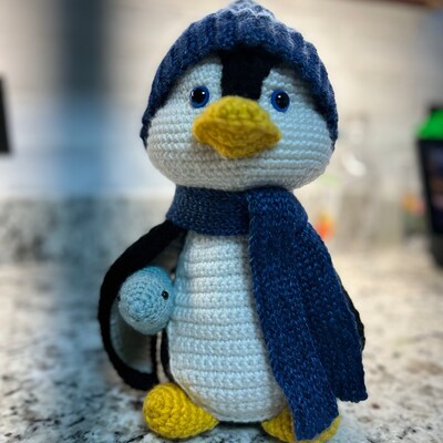 Penguin Crochet Pattern PDF. Crochet Penguin Pattern. - Etsy