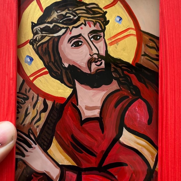 Saint Mary Magdalene Orthodox Icon, St Mary Magdalene Art, Christian ...