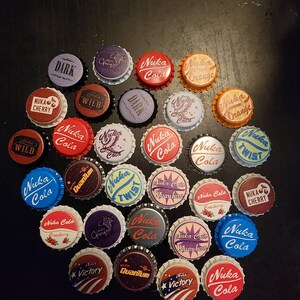 ヌカコーラのボトルキャップ各種 - Fallout - Etsy 日本