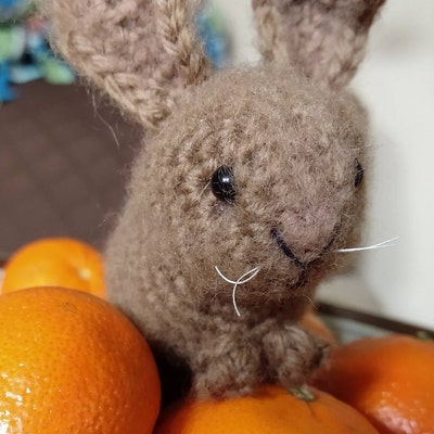 Crochet Pattern DWARF RABBIT / Crochet PATTERN Plush Toy / Amigurumi ...