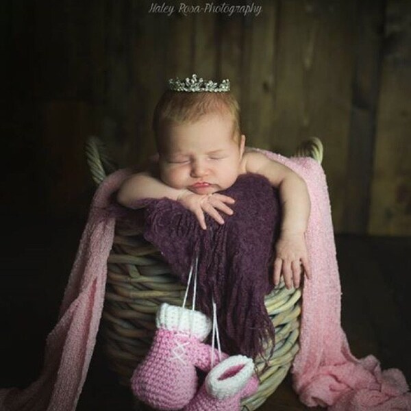 Tenue De Boxe Crochet Pour Nouveau-né – Fille Ou Garçon – Taille Naissance – Fait Main