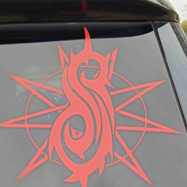 Slipknot Logo with Nine-Pointed Star Vinyl Decal - Etsy 日本