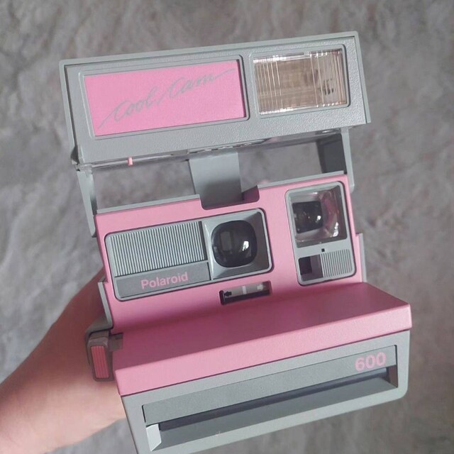 Polaroid Cool Cam ピンク Rare Vintage Polaroid Pink Cool Cam Instant Camera 1980s 80s