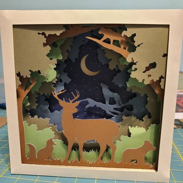 Rectangle and Square Shadow Box Frame SVG for Cricut Projects and ...