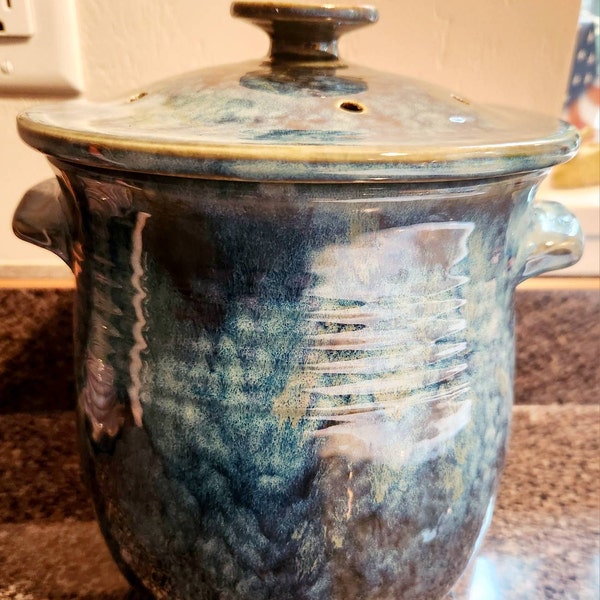Pottery Compost Pot / Compost Bin / Composting / Pottery Jar /pottery ...