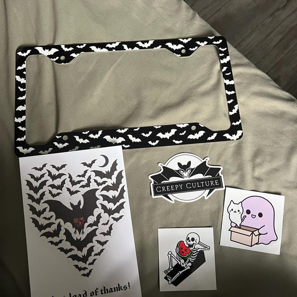 Intricate Victorian Gothic Bats Car Floor Mat 1-piece, Car Decor, Gift ...