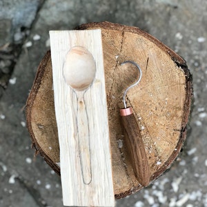 BeaverCraft Wood Carving Tools Kit S14 Basswood Wood Carving Spoon Blank B1  S