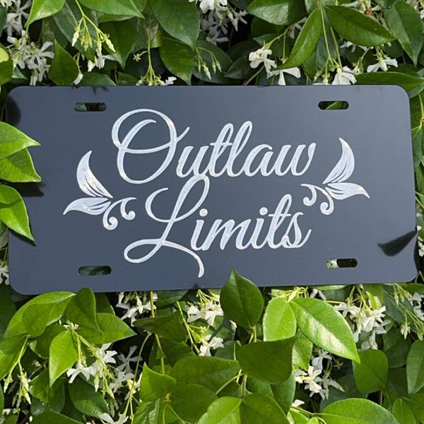 Custom Engraved Silver License Plate – Personalized Name Car Tag | Diamond Etched Aluminum USA-Made