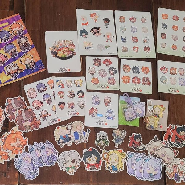 Uma Sticker Set Assorted Uma Musume Stickers - Etsy